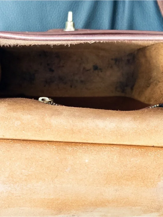 Vintage Coach 1992/93 Murphy Crossbody Bag in British Tan - Picture 12 of 14